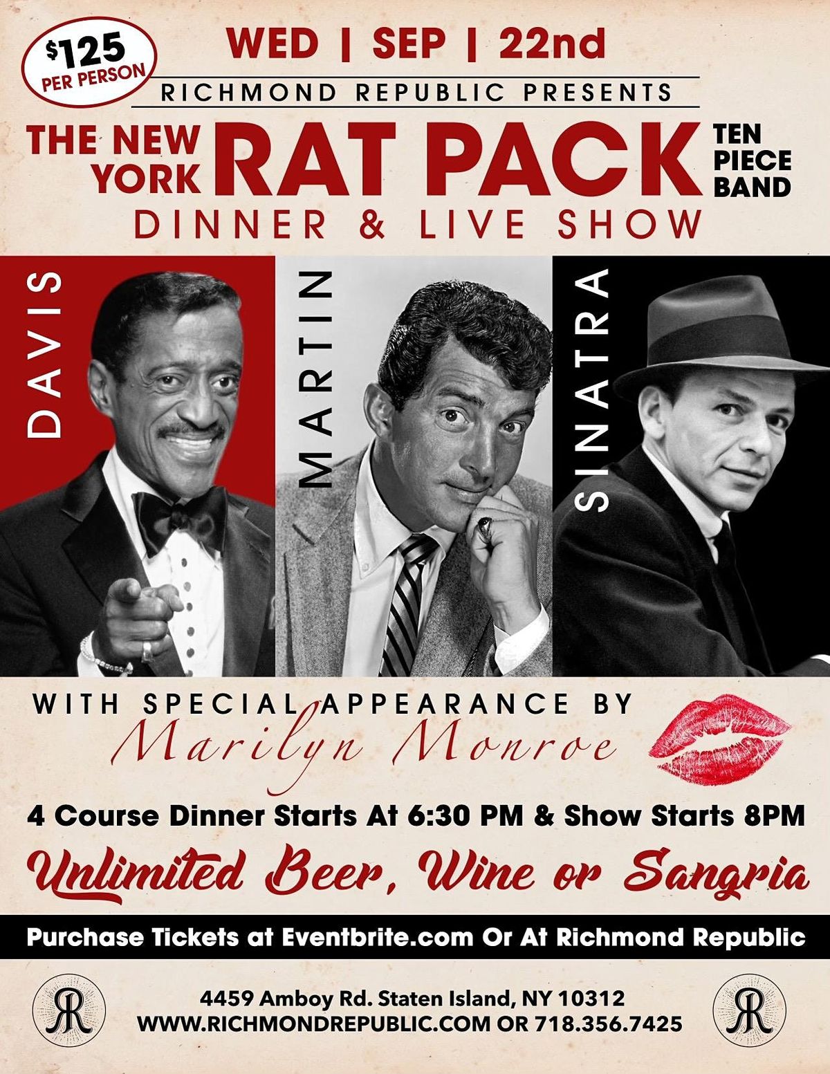 the rat pack show
